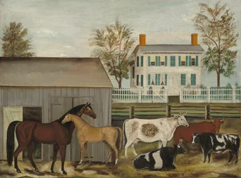 The Barnyard, late 19th century
